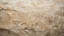 Limestone Texture With Ancient Fossil Imprints.