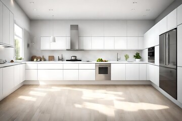  modern kitchen interior with kitchen