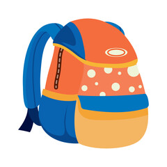 Wall Mural - back to school bag accessory icon