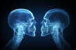 © SHOTPRIME STUDIO - Human man anatomy diagnosis medicine bone x-ray skeleton skull head health