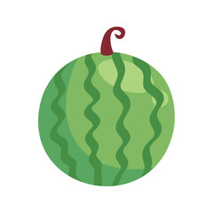 Canvas Print - watermelon fresh fruit icon