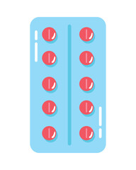 Sticker - birth control pills icon