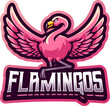 Flamingo esport mascot