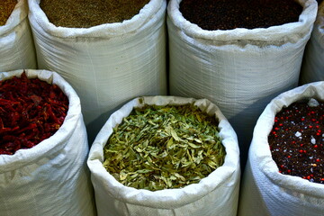 Dubai souk spices