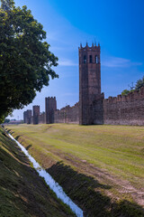 Poster - Ancient walls of Montagnana, Padova province, Veneto, Italy