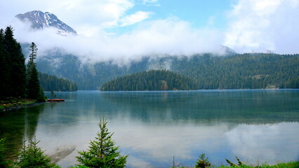 black lake is a lake located 3 km from the town of žabljak in northern montenegro. it is a glacial l