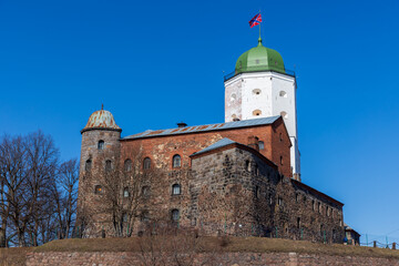 Wall Mural - Vyborg Castle on a sunny day