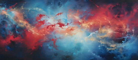 Wall Mural - Abstract cosmos backround