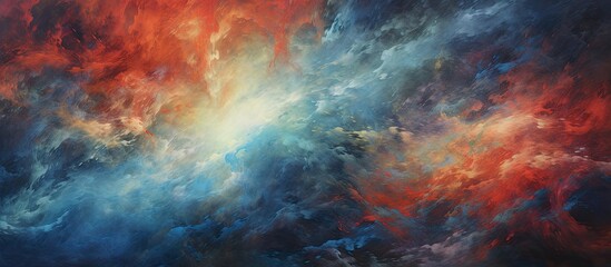 Wall Mural - Abstract cosmos backround
