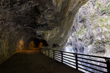 Wall Mural - Hiking trail in Taroko Gorge of Hualien Taroko of Taiwan