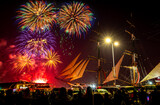 Fototapeta Kosmos - San Diego July 4th fireworks