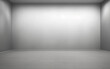 © MUS_GRAPHIC - grey empty room studio gradient used for background and display your product
