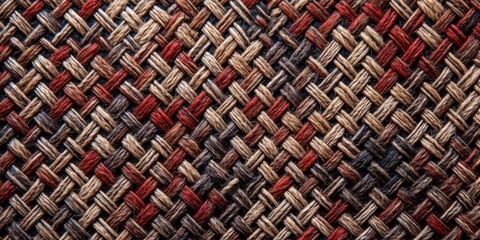 woven fabric with net pattern, detailed background