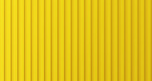 Yellow Corrugated Metal Luxury Background And Texture.