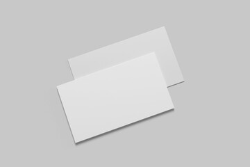 Wall Mural - Business Card Blank Mockup