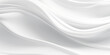 Abstract 3D Background, white grey wavy waves flowing liquid paint