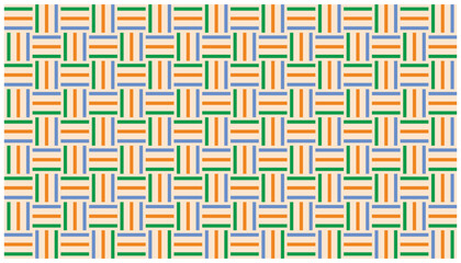 Poster - Seamless repeatable abstract pattern background. Perfect for fashion, textile design, cute themed fabric, on wall paper, wrapping paper, fabrics and home decor.