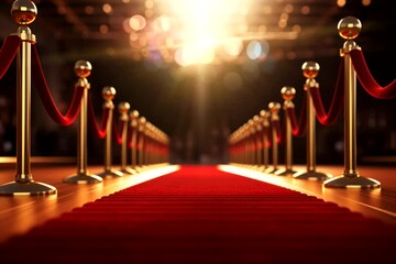 red carpet on award