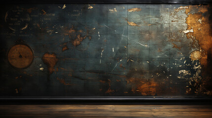 Wall Mural - Blackboard texture Background