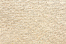 Reed Weaving Mat Texture Background With Vintage Style.