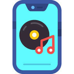 Sticker - Music player Icon