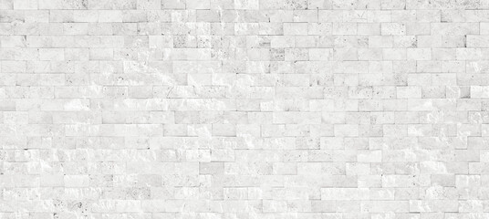 Aufkleber - Light beautiful original wide format background image with brick texture.