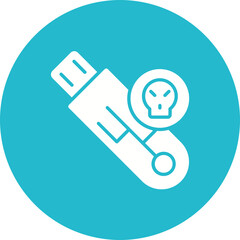 Poster - Pendrive Virus Icon