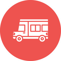 Sticker - Caravan Icon