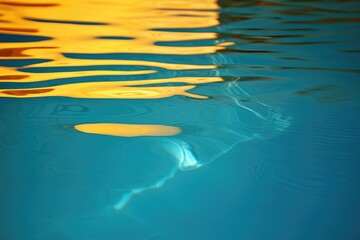 Poster - Beautiful glare on the water.