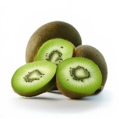 Fruit on a Plain White Background