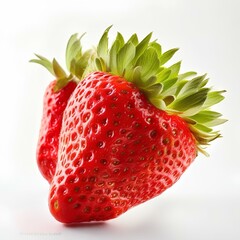 Fruit on a Plain White Background