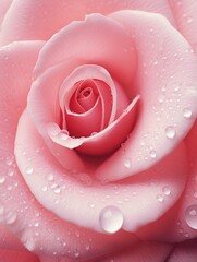 Poster - rose closeup.