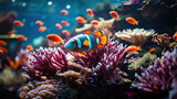 Fototapeta Do akwarium - fish on reef
