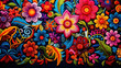 canvas print picture - hispanic textile