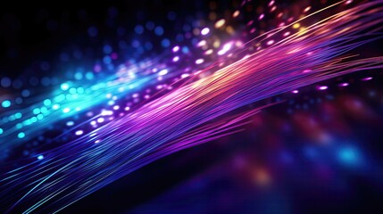 Fiber optic cable background
