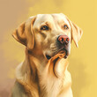 © Hassan - A Realistic Painting Celebrating the Beauty of a Dog - Capturing Loyalty and Elegance in Every Detail