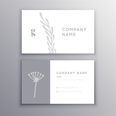 Wall Mural - Luxury, Modern and Elegant Business Card Design template