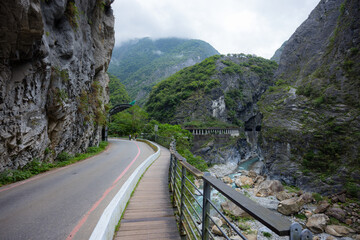 Poster - Taroko Gorge in Taroko National Park in Hualien of aTaiwan