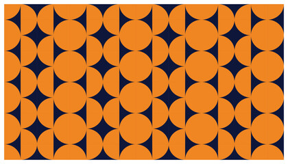 Poster - Seamless repeatable abstract pattern background. Perfect for fashion, textile design, cute themed fabric, on wall paper, wrapping paper, fabrics and home decor.