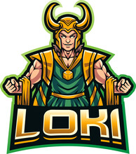 Loki Esport Mascot