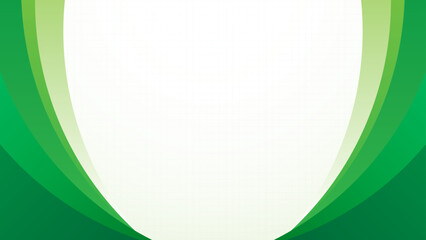 Poster - abstract Green wave background. simple green background. flat green gradation. wavy background