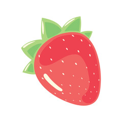 Poster - strawberry fresh fruit icon