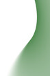 Digital png illustration of green shape with copy space on transparent background