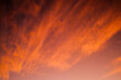© Fani - sunrise sky background, abstract sunrise clouds, fire background, orange sky in the morning