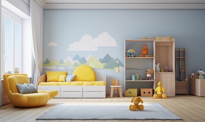 Wall Mural - Inspiration kids bedroom