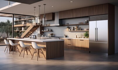 Wall Mural - Inspiration modern kitchen