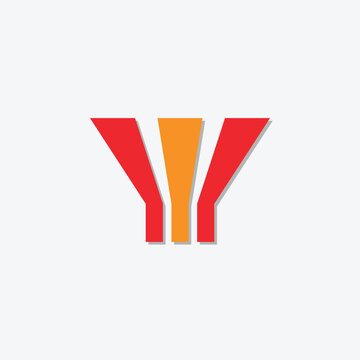 3 line abstract logo design