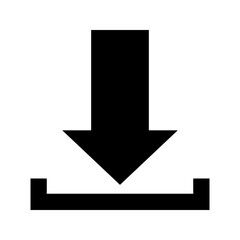 Poster - vector icon download white background