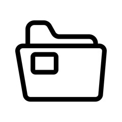 Poster - Folder icon vector design element