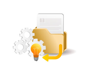 Aufkleber - System folder data saved